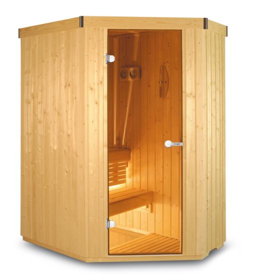 Harvia Variant S1515L Traditional Finnish Sauna (1505 x 1505 mm)